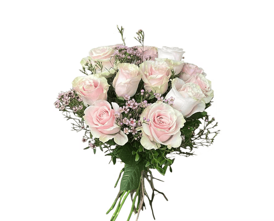 Bouquet de pêches et de prunes du jardin